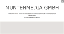 Desktop Screenshot of muntenmedia.de