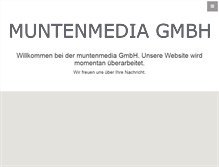 Tablet Screenshot of muntenmedia.de